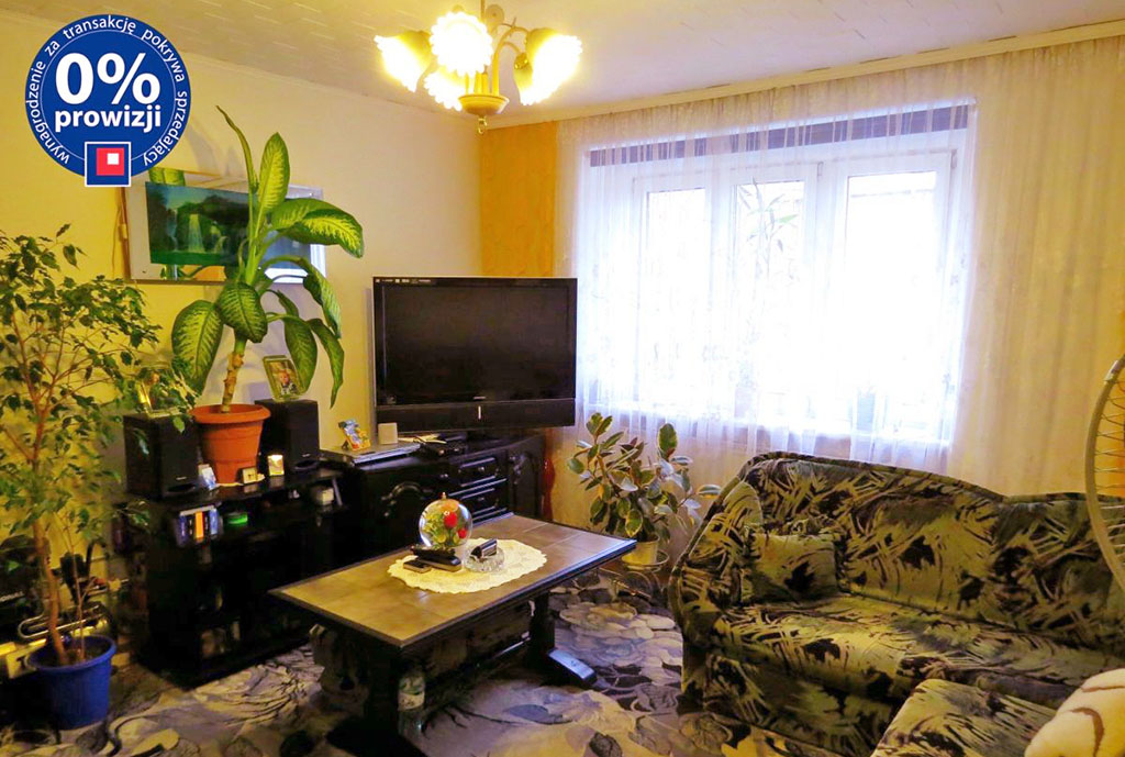 zdjęcie przedstawia duży pokój w mieszkaniu na sprzedaż we Wrocławiu, Psie Pole
