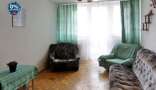 salon w mieszkaniu do wynajęcia we Wrocławiu
