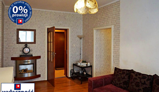 komfortowy salon w mieszkaniu do sprzedaży we Wrocławiu na Starym Mieście