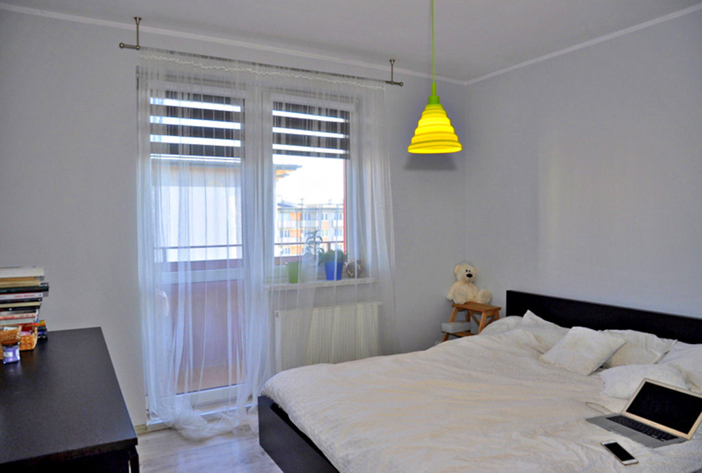 prywatna, zaciszna sypialnia w mieszkaniu we Wrocławiu (okolicach) na sprzedaż