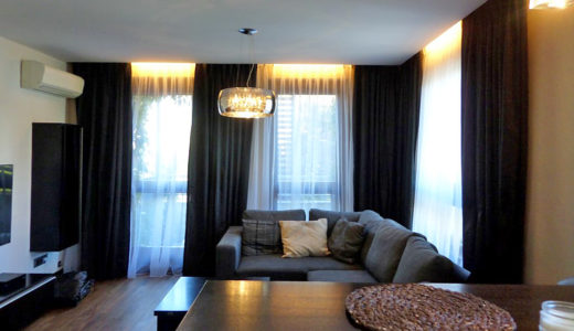komfortowy salon w mieszkaniu do wynajęcia we Wrocławiu na Krzykach