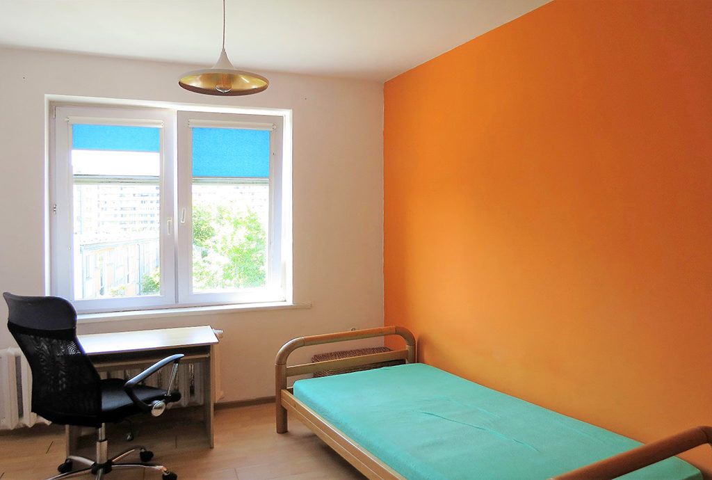 wygodna, zaciszna sypialnia w mieszkaniu do sprzedaży Wrocław Krzyki