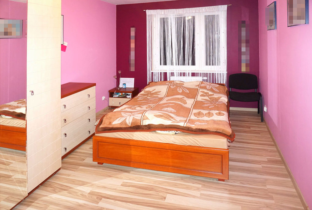 komfortowa sypialnia w mieszkaniu do sprzedaży Wrocław Psie Pole
