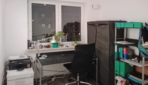 widok na gabinet w mieszkaniu do sprzedaży Wrocław Krzyki
