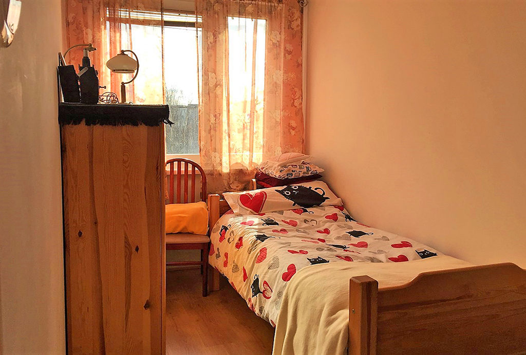 sypialnia albo pokój dla dziecka w mieszkaniu do sprzedaży Wrocław Psie Pole