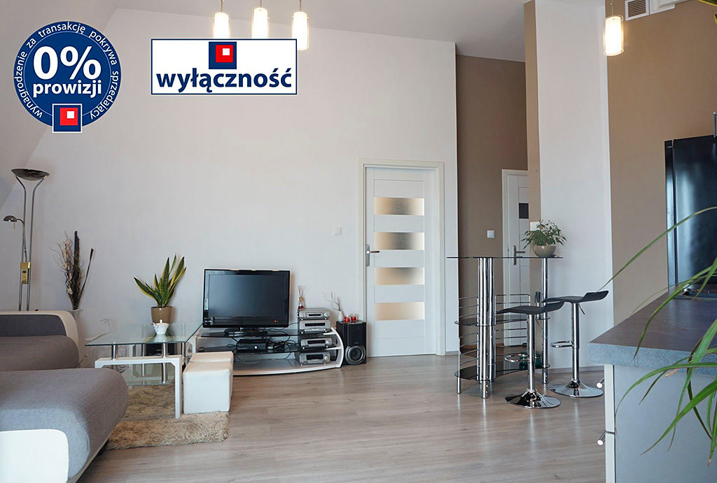 prestiżowy salon w mieszkaniu do sprzedaży Wrocław Fabryczna