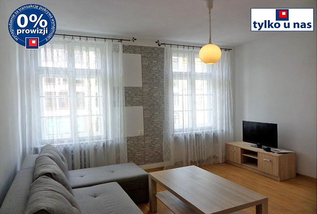 komfortowy salon w mieszkaniu do wynajęcia Wrocław Stare Miasto