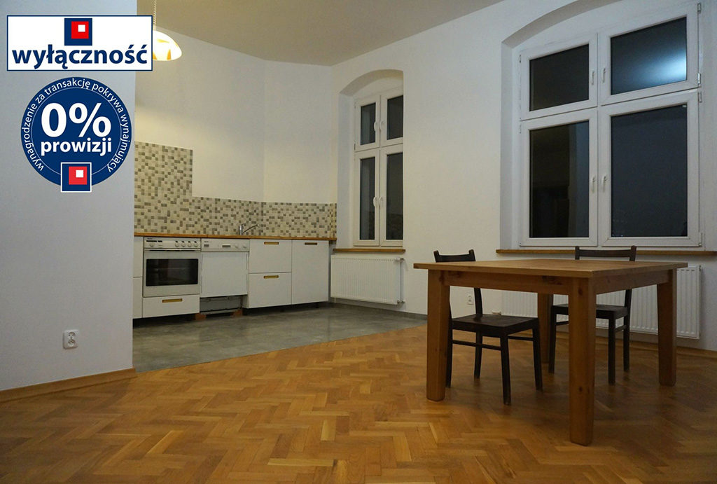 funkcjonalny aneks kuchenny w mieszkaniu do wynajęcia Wrocław Stare Miasto