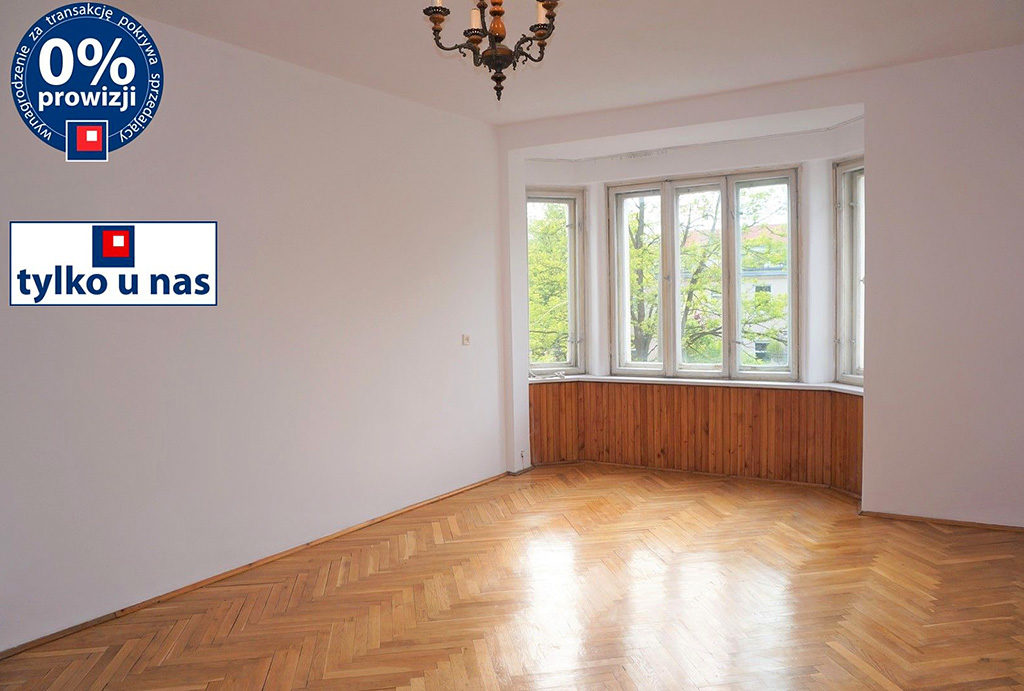prestiżowy, przestronny salon w mieszkaniu na sprzedaż Wrocław Krzyki
