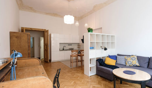 komfortowe wnętrze mieszkania do wynajęcia Wrocław Centrum