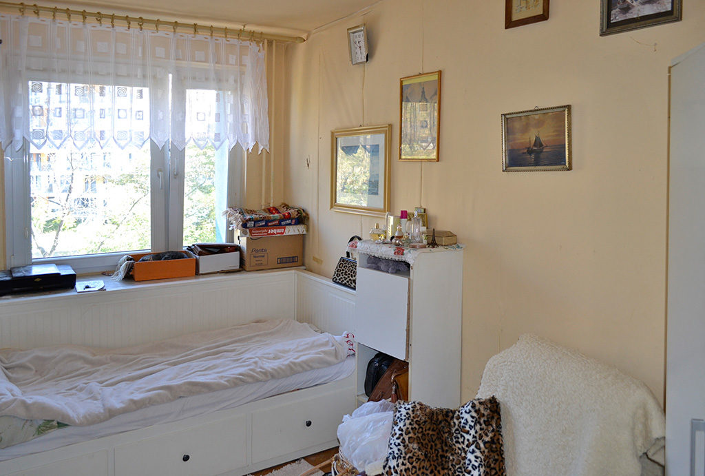 prywatna i zaciszna sypialnia w mieszkaniu do sprzedaży Wrocław Centrum 