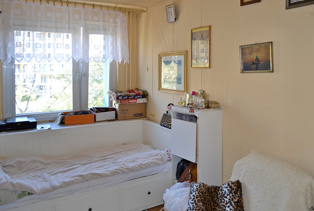 elegancka sypialnia w mieszkaniu na sprzedaż Wrocław Centrum