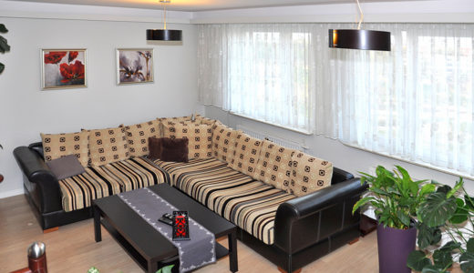 komfortowy salon w mieszkaniu do wynajęcia Wrocław Krzyki