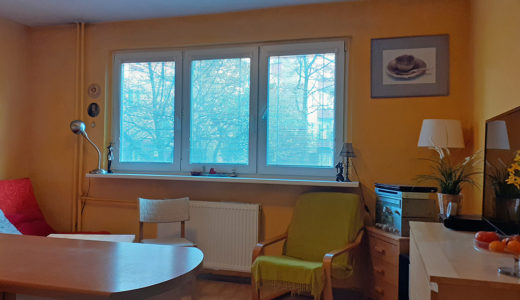 elegancki salon w mieszkaniu na sprzedaż Wrocław Krzyki