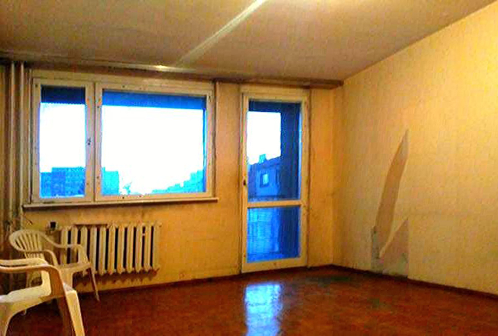 na zdjęciu komfortowy salon w mieszkaniu na sprzedaż Wrocław Krzyki