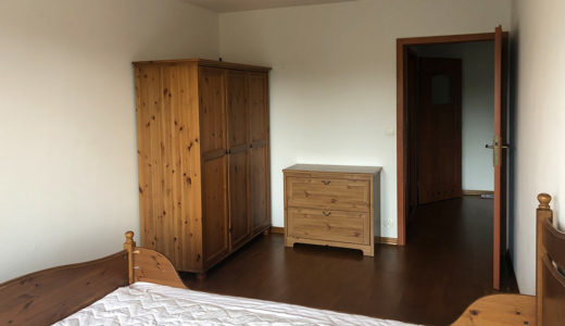 prywatna sypialnia w mieszkaniu do sprzedaży Wrocław Krzyki