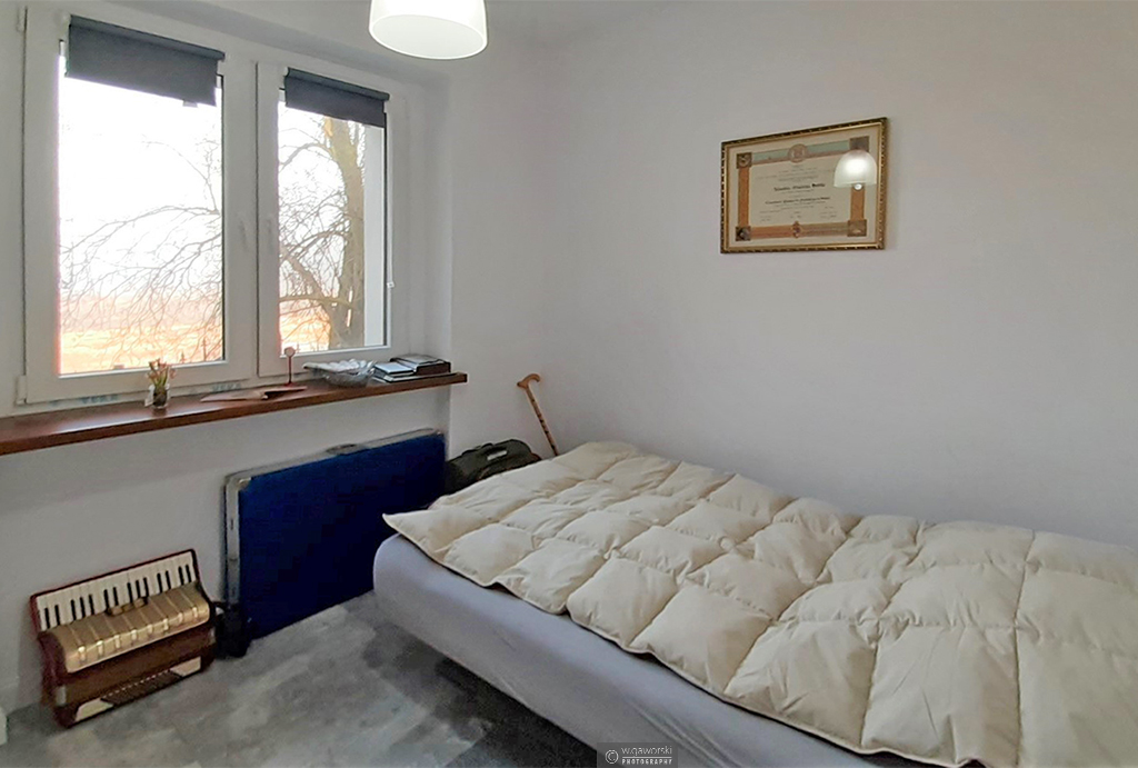 prywatna sypialnia w apartamencie na wynajem Wrocław Psie Pole