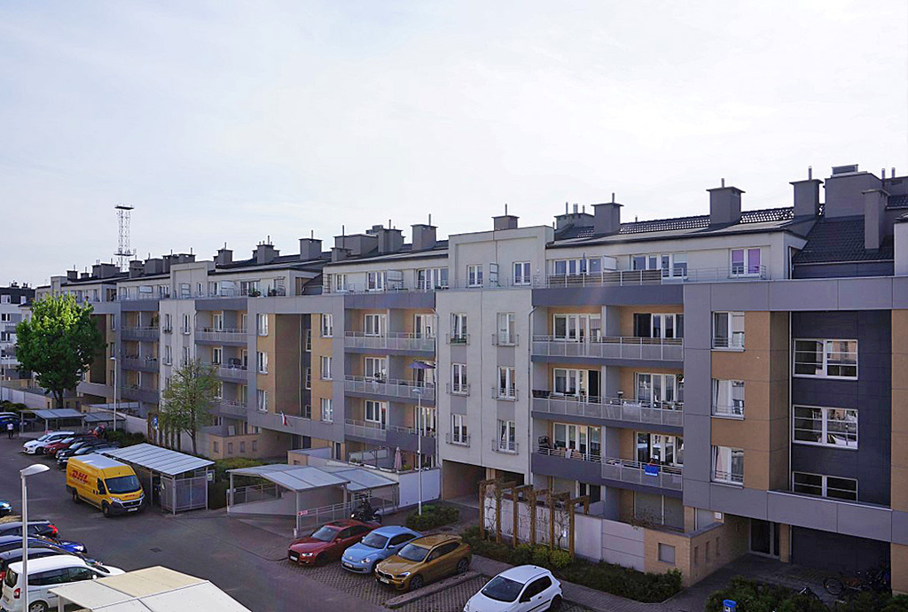 prestiżowe osiedle na którym znajduje się oferowane na wynajem mieszkanie Wrocław Krzyki