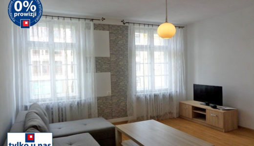 nowoczesny pokój dzienny w mieszkaniu do wynajęcia Wrocław Stare Miasto