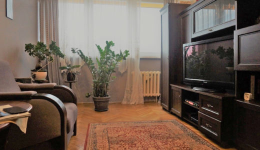 kameralny salon w mieszkaniu do sprzedaży Wrocław Stare Miasto