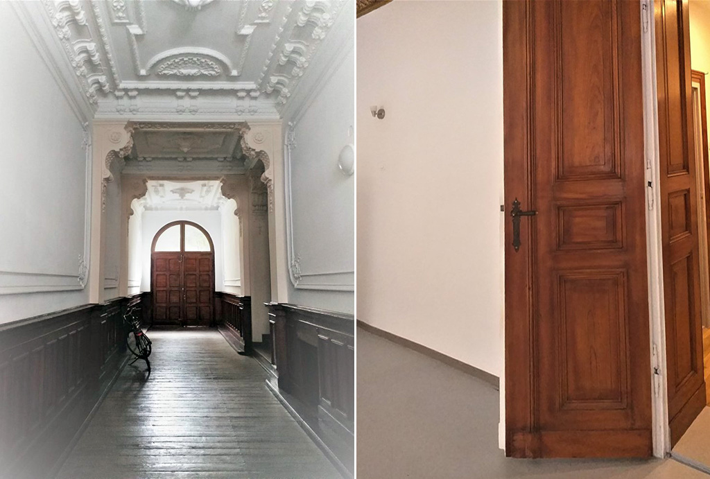 stylowe wejście prowadzące do mieszkania do wynajęcia Wrocław