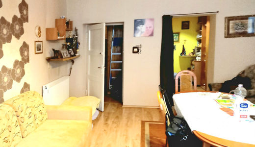 komfortowy salon w mieszkaniu do sprzedaży Wrocław