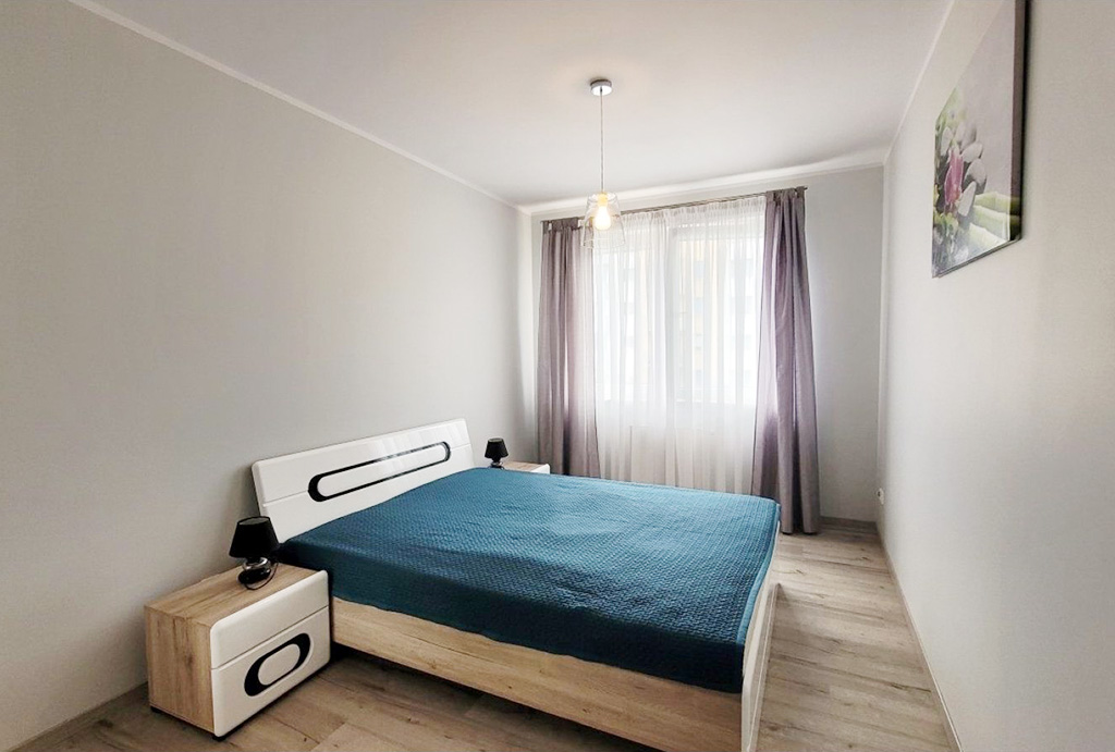 zacisza sypialnia w mieszkaniu do wynajmu Wrocław