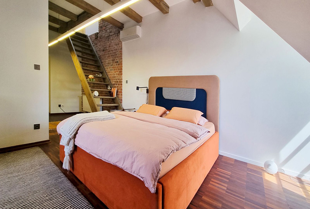 zaciszna sypialnia w mieszkaniu na wynajem Wrocław