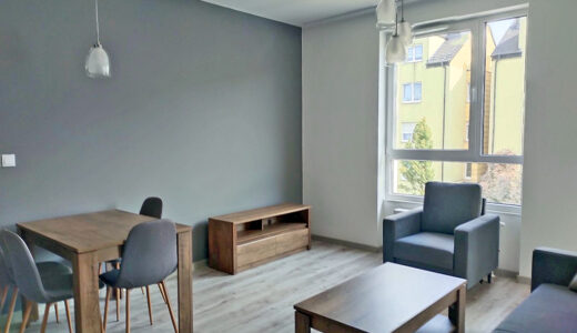 nowoczesna aranżacja wnętrza w mieszkaniu do wynajęcia Wrocław